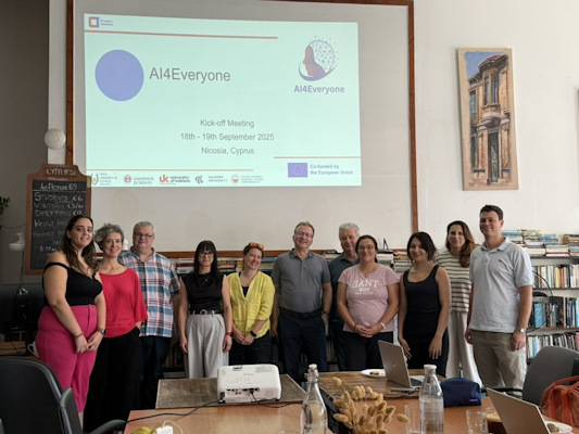 Έναρξη του έργου Erasmus+ AI4Everyone στη Λευκωσία