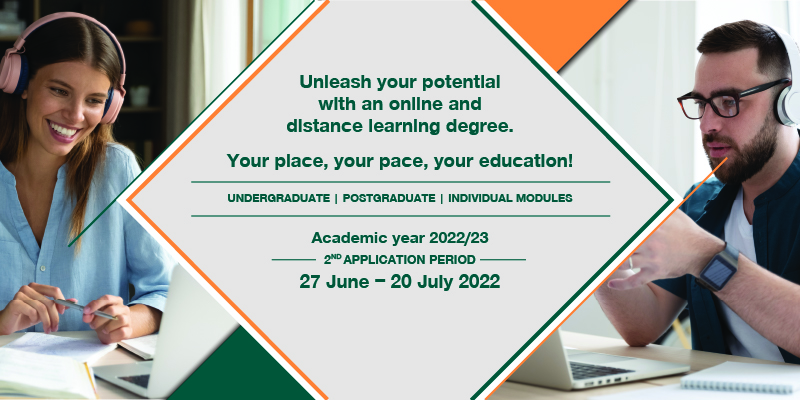 Unleash your potential with an online and distance learning degree at the Open University of Cyprus: Apply until July 20, 2022 for the 2022/23 academic year