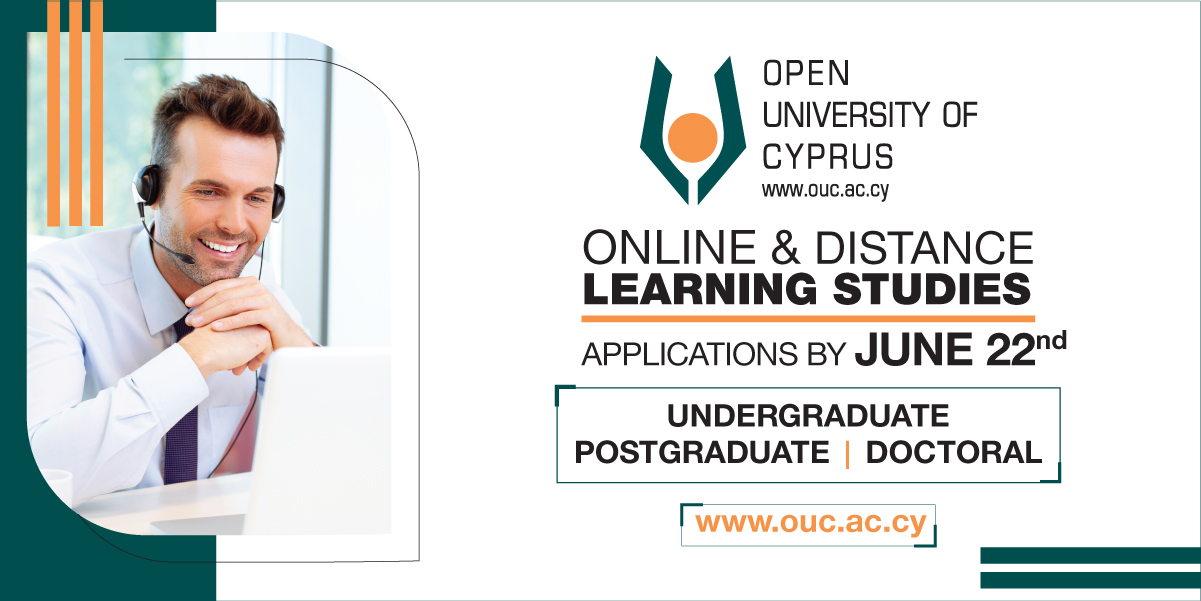 22 June 2023: New deadline for online applications for enrolment at the Open University of Cyprus