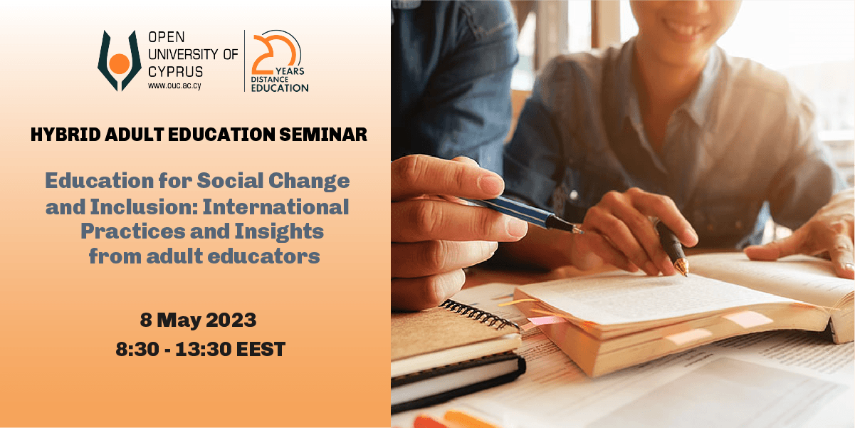 08.05.2023 | Open hybrid event: Education for Social Change and Inclusion: International Practices and Insights from adult educators”