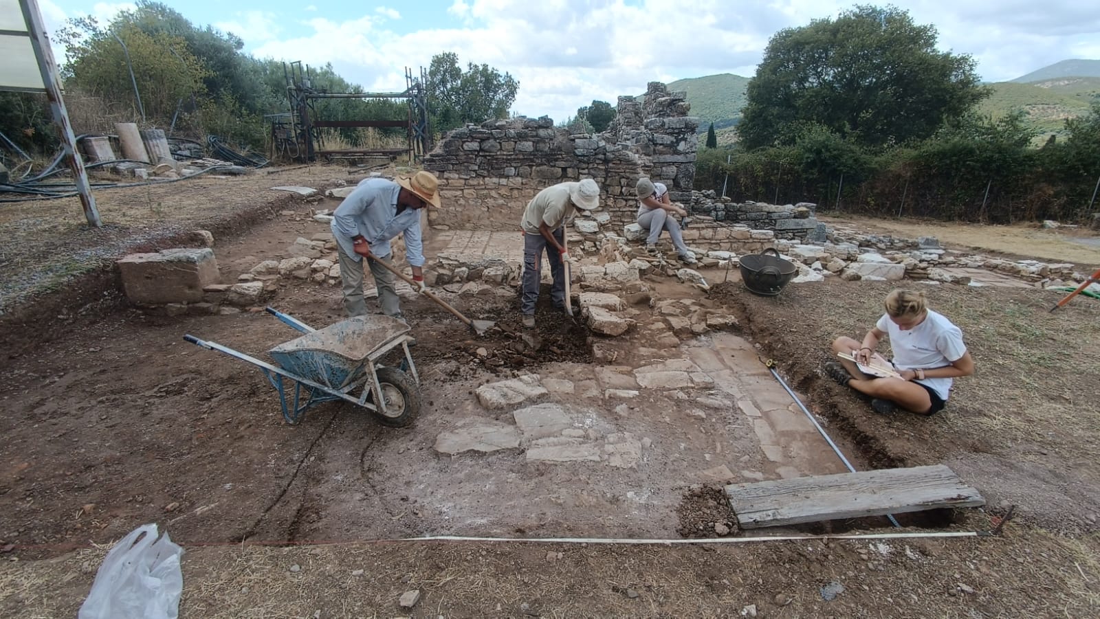 4η περίοδος ανασκαφικής έρευνας στην αρχαία Μεσσήνη από το ΑΠΚΥ σε συνεργασία με την Εταιρεία Μεσσηνιακών Αρχαιολογικών Σπουδών