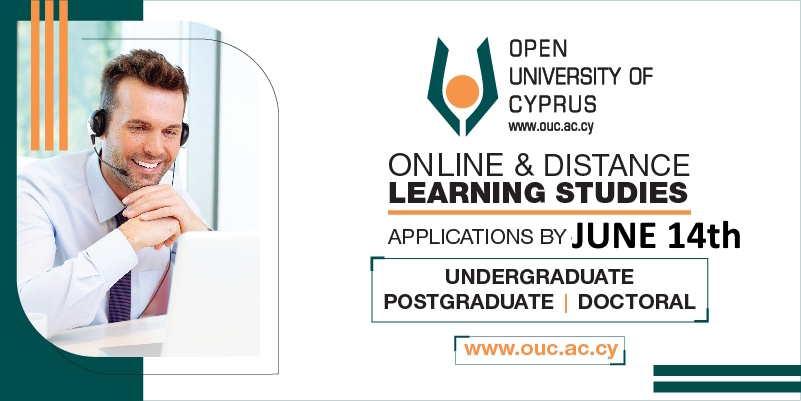 Unleash your potential with an online and distance learning degree at the Open University of Cyprus: Apply until June 14, 2024 for the 2024-2025 academic year